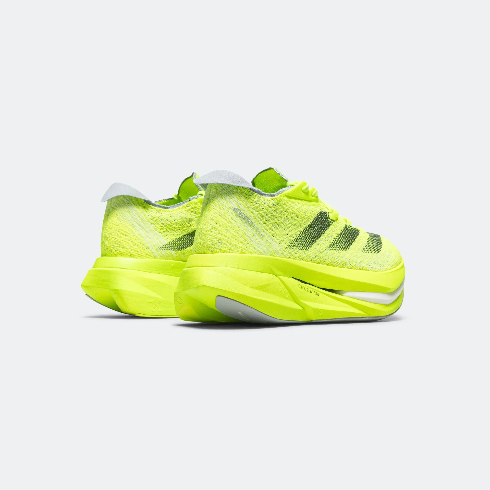Subtle Form Mens Adizero Prime X 2 STRUNG - Lucid Lemon/Core Black-Halo Silver