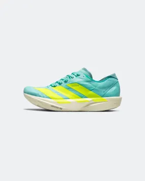 Breathable mesh upper Mens Adizero Takumi Sen 11 - Flash Aqua/Zero Metallic-Mint Ton