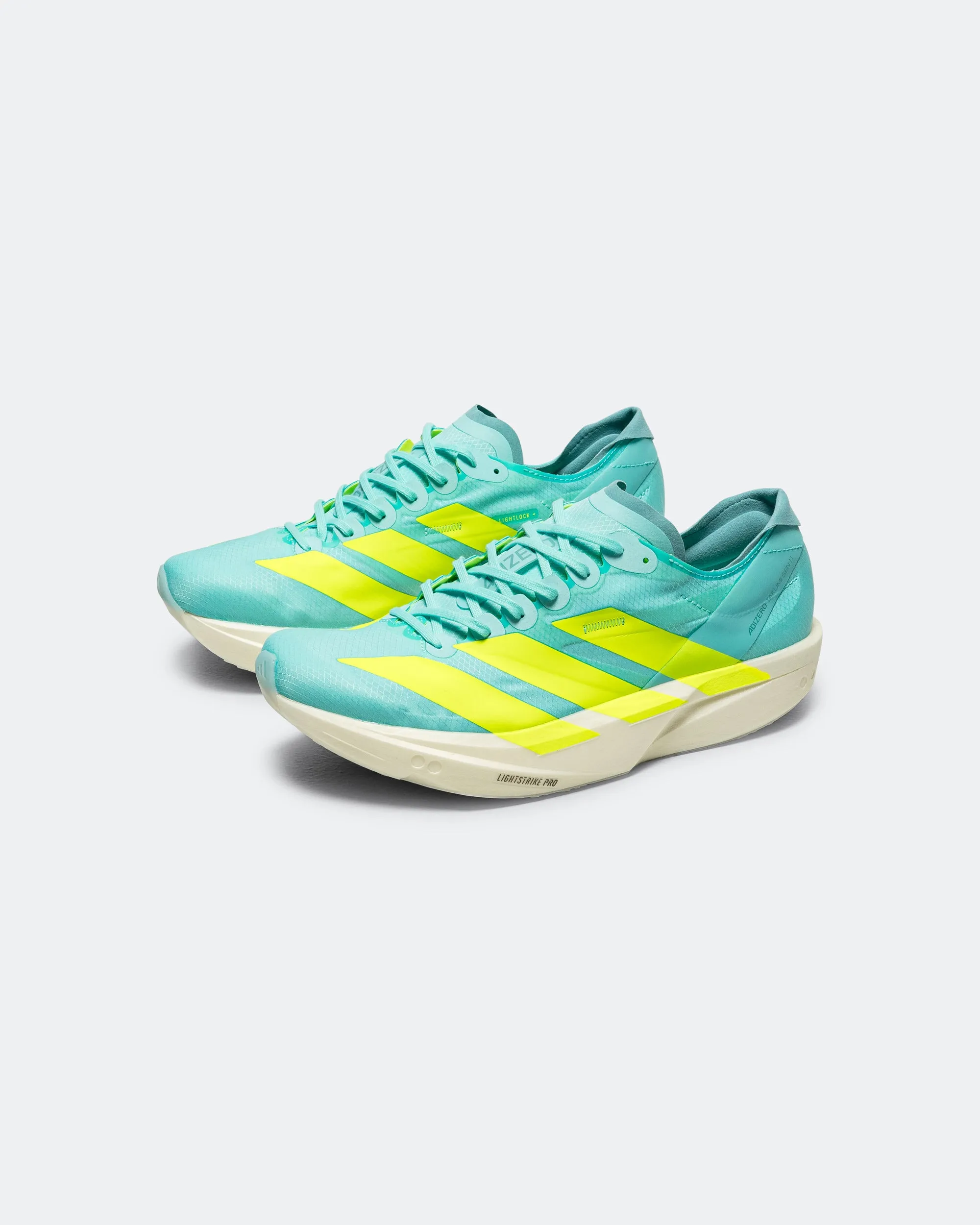 Mens Adizero Takumi Sen 11 - Flash Aqua/Zero Metallic-Mint Ton French Ease