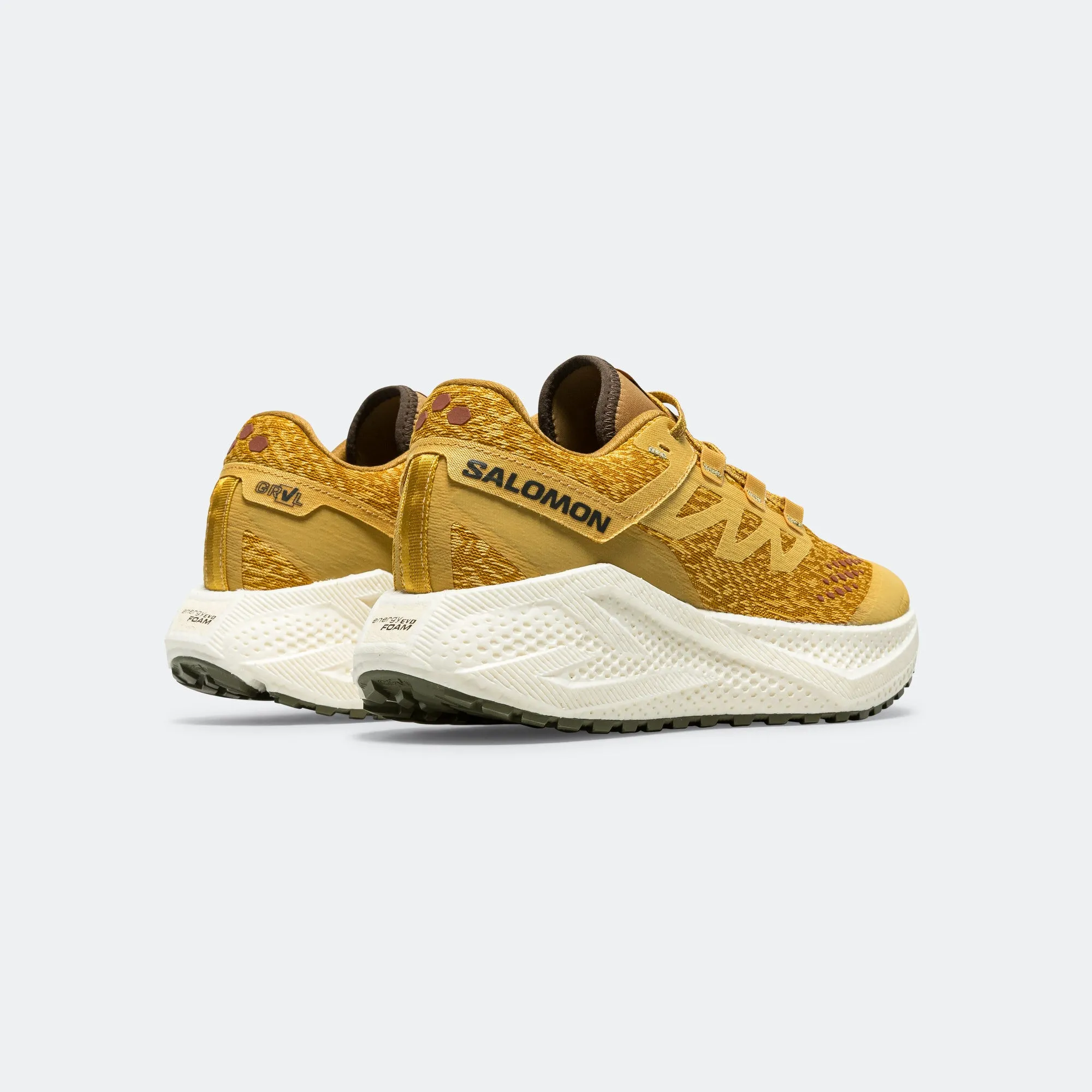 Pure Function Mens Aero Glide 3 GRVL - Spicy Mustard/Deep Lichen Green