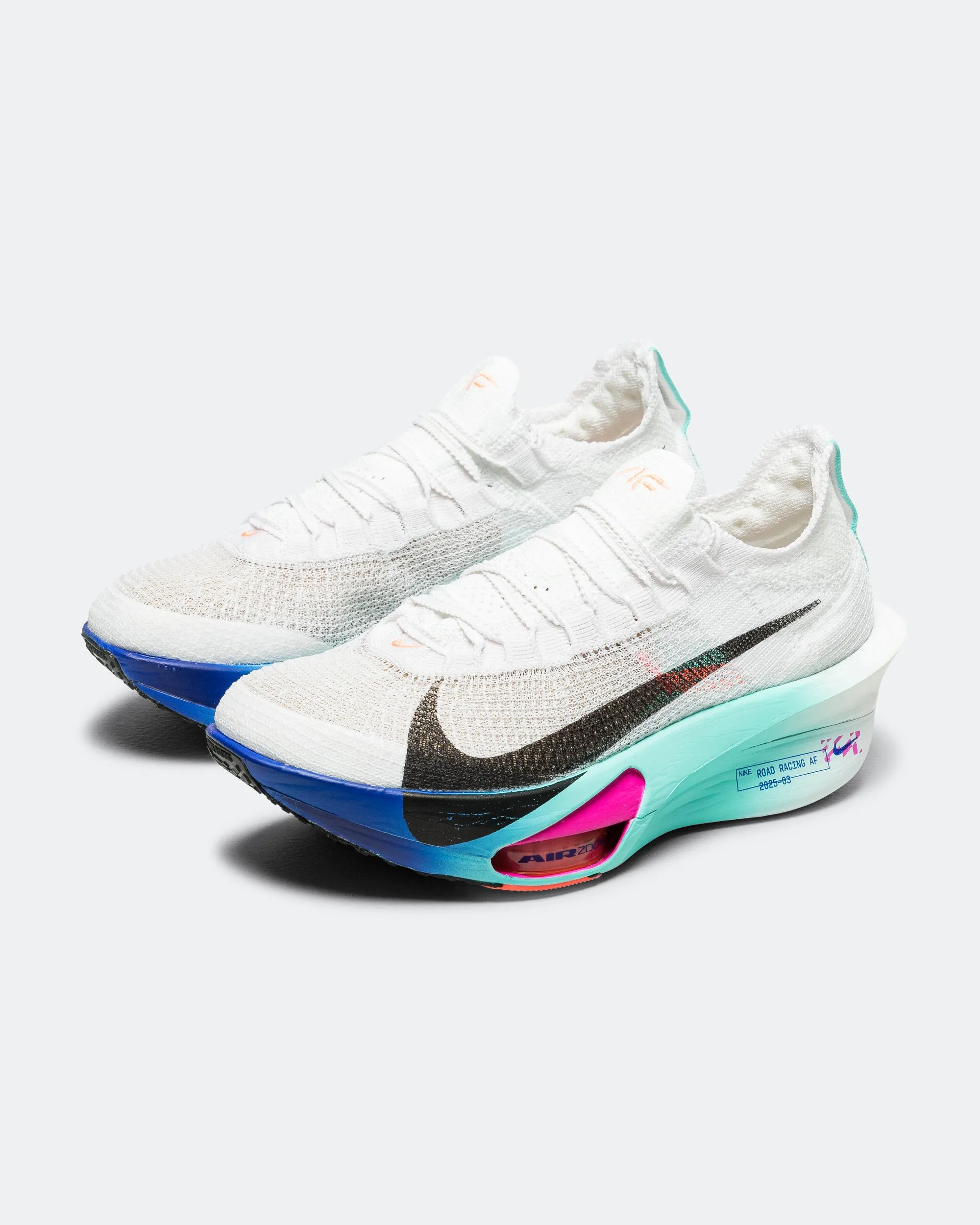 Soft Insole Mens Air Zoom Alphafly Next% 3 - White/Black-Hyper Turquoise-Concord