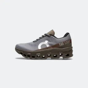 Mens Cloudmonster 2 x Pleasures x The Loop - Mist/Olive Anti Friction Lining