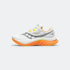 Heel Design Steady Ride Mens Endorphin Speed 4 - White/Peel