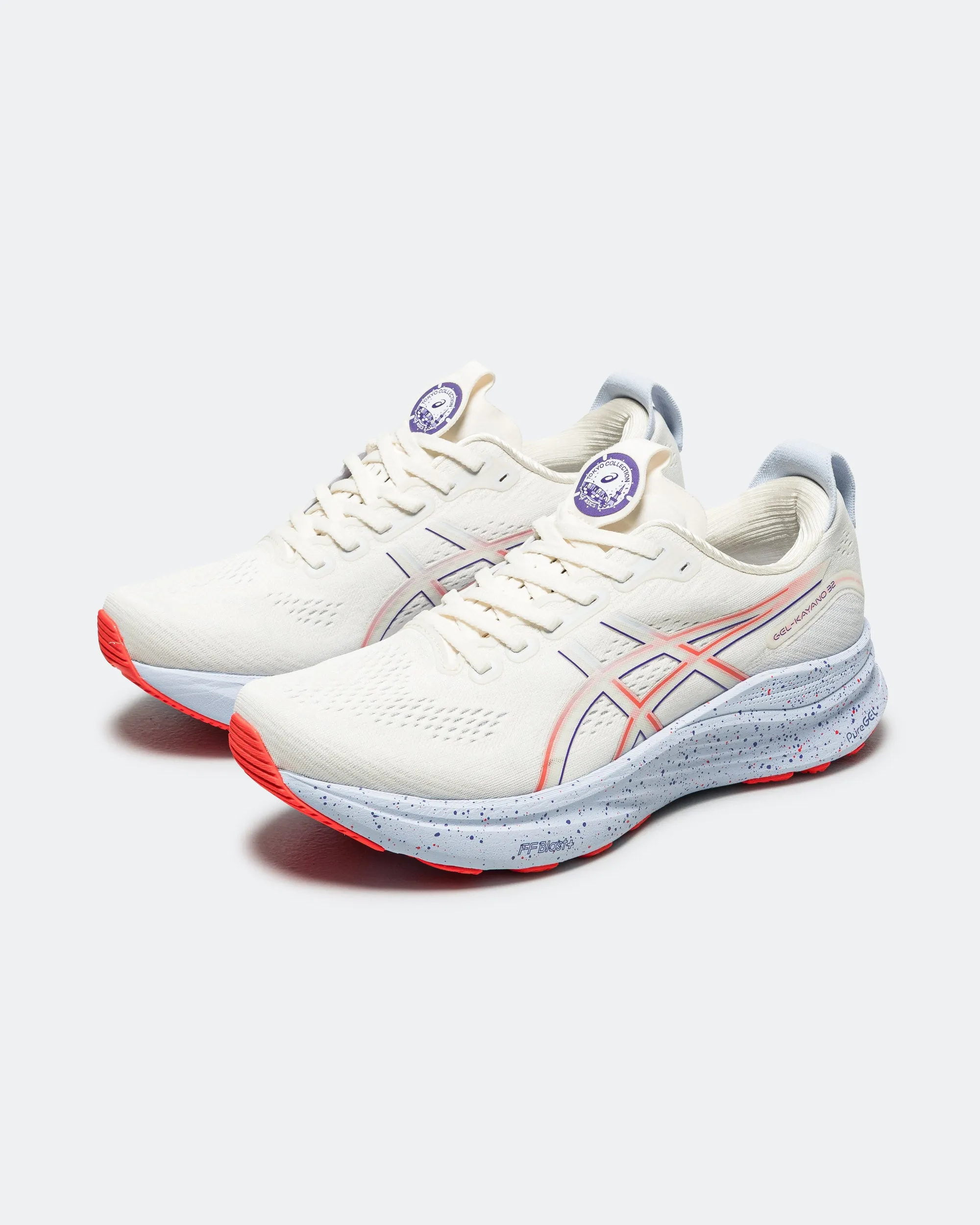 CasualStyle Mens Gel-Kayano 32 Tokyo - Cream/Edo Purple