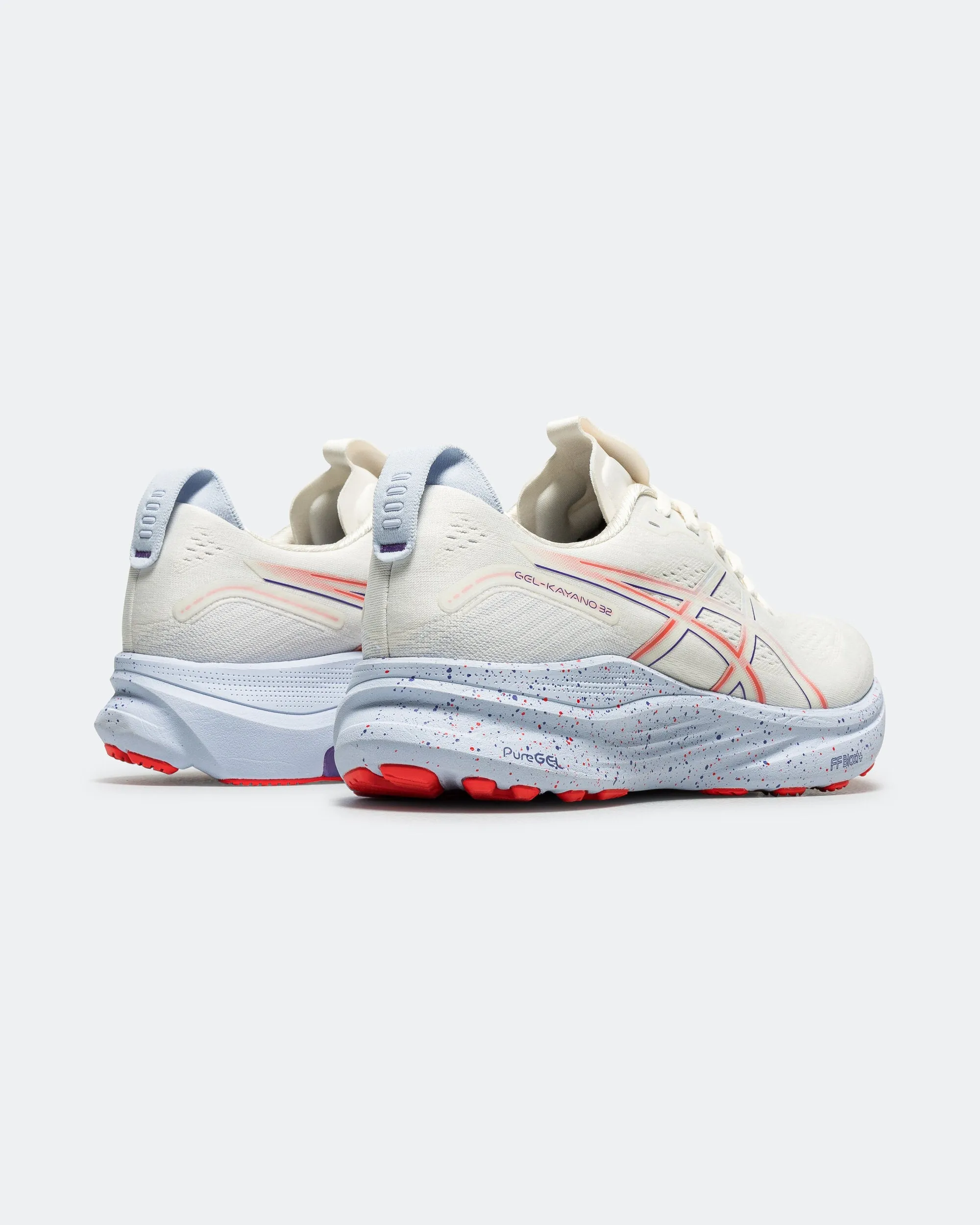 Skill Step Guard Hike Mens Gel-Kayano 32 Tokyo - Cream/Edo Purple