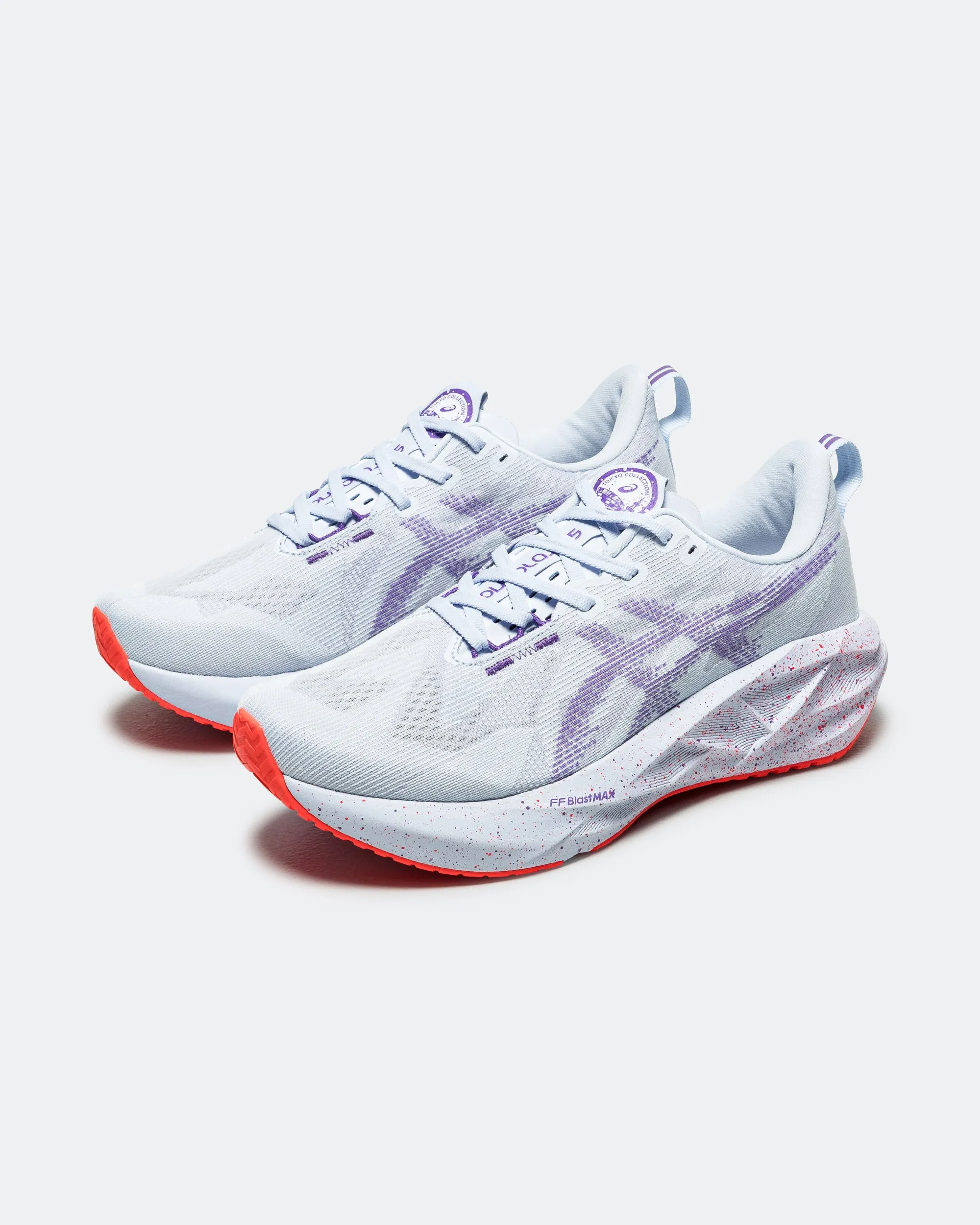 Round Edge Mens Novablast 5 Tokyo - Blue Fade/Edo Purple