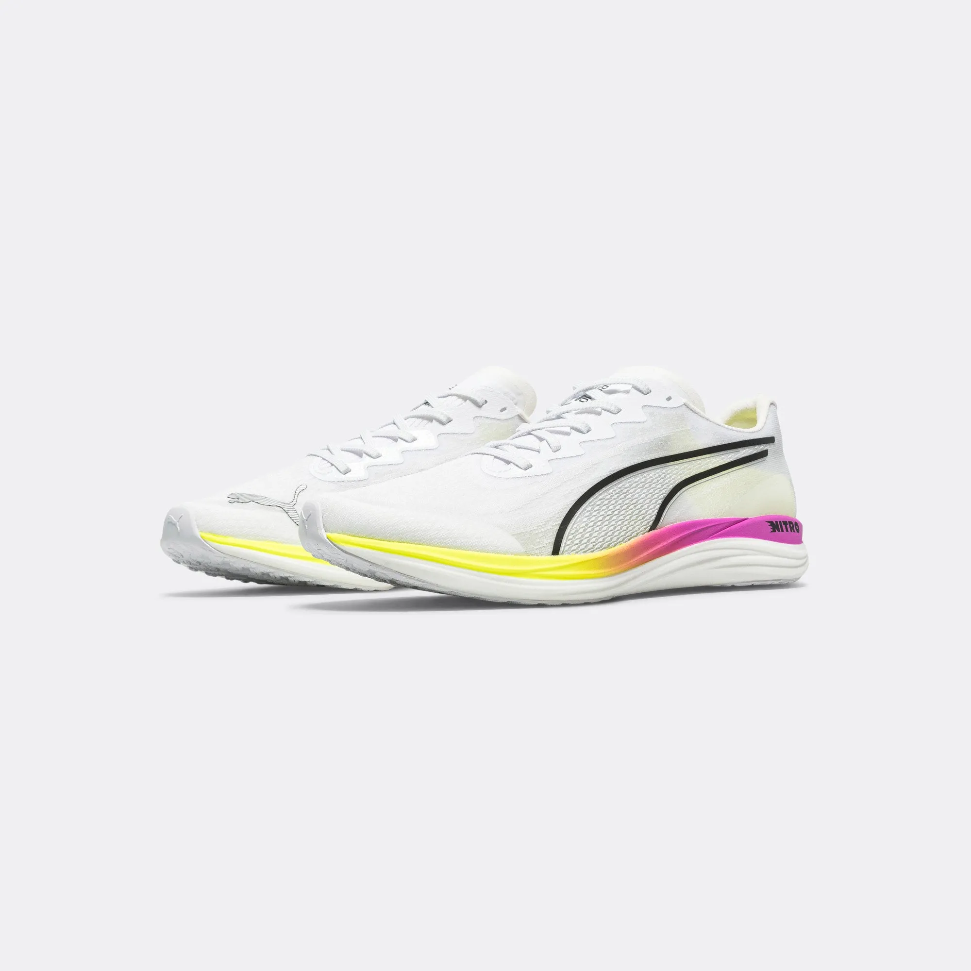 Mens Propio NITRO - White/Pure Magenta Air Circulation
