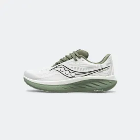 Mens Ride 18 - White/Olivine Clean Finish Non Marking Outsole