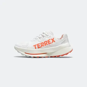 Mens Terrex Agravic Speed Ultra - Cloud White/Impact Orange-Dash Grey Heat dissipation
