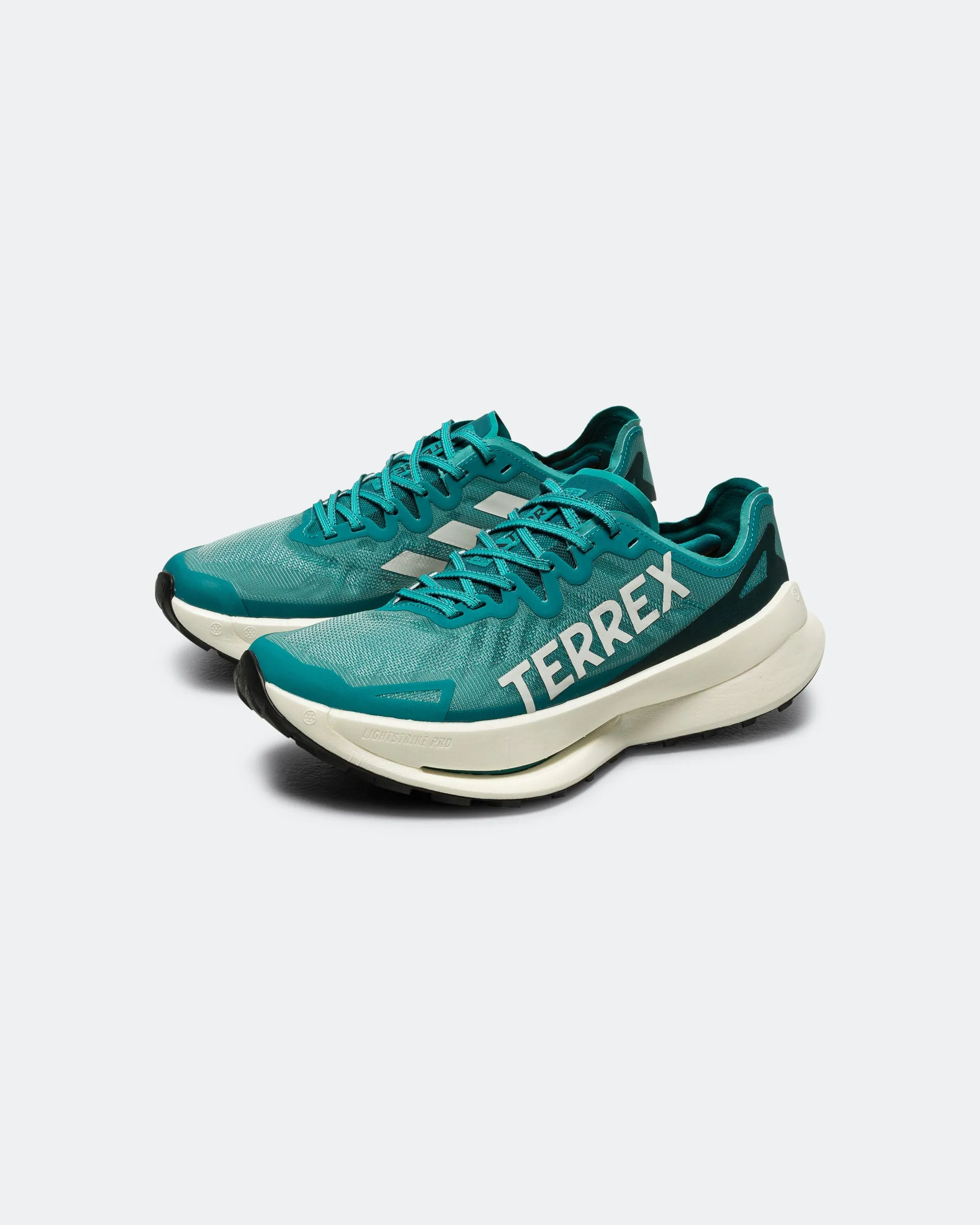 Practical Footwear Minimal Edge Mens Terrex Agravic Speed Ultra - Pure Teal/Grey One/Aurora Ivy