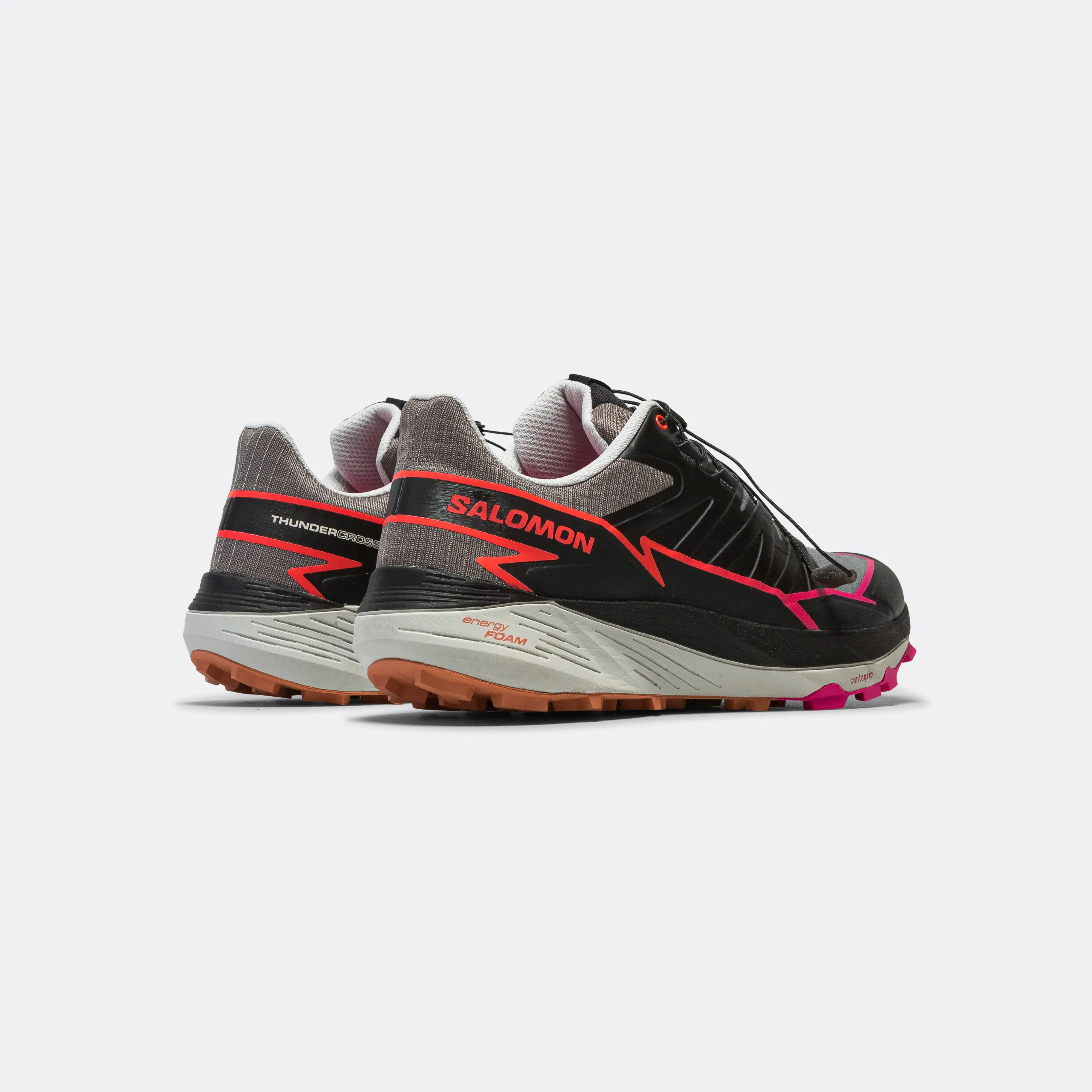 Mens Thundercross - Plum Kitten/Black Bold Detail Ridge Jog