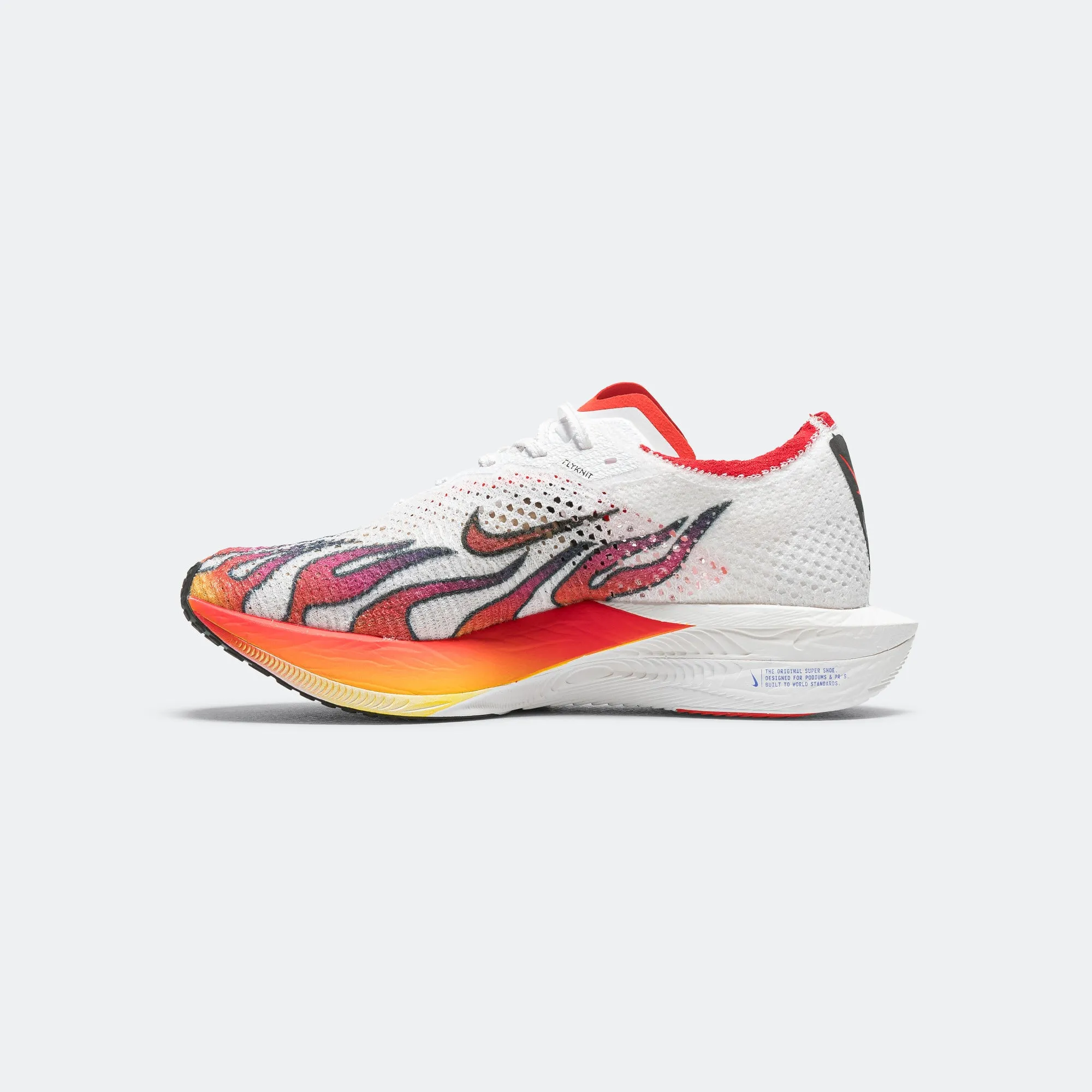 Tread Pattern Optimization Stage Day Mens ZoomX Vaporfly Next% 3 'Ekiden' - White/Habanero Flames