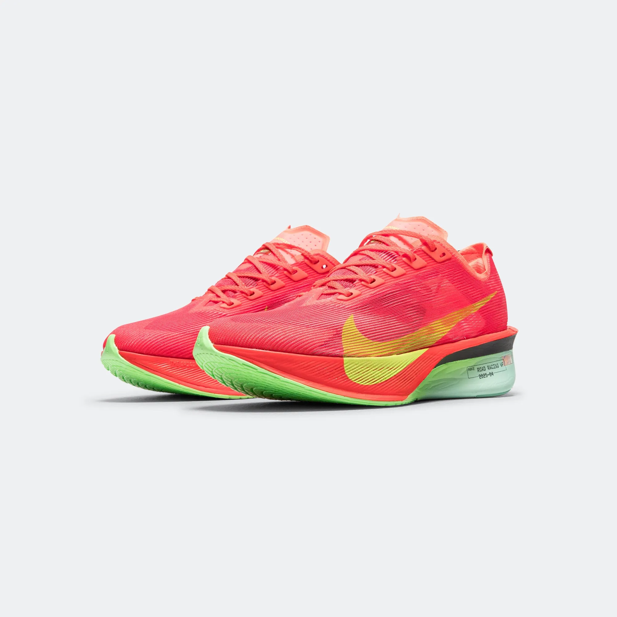 Activity Fit Mens ZoomX Vaporfly Next% 4 - Bright Crimson/Lime Blast-Mint Foam
