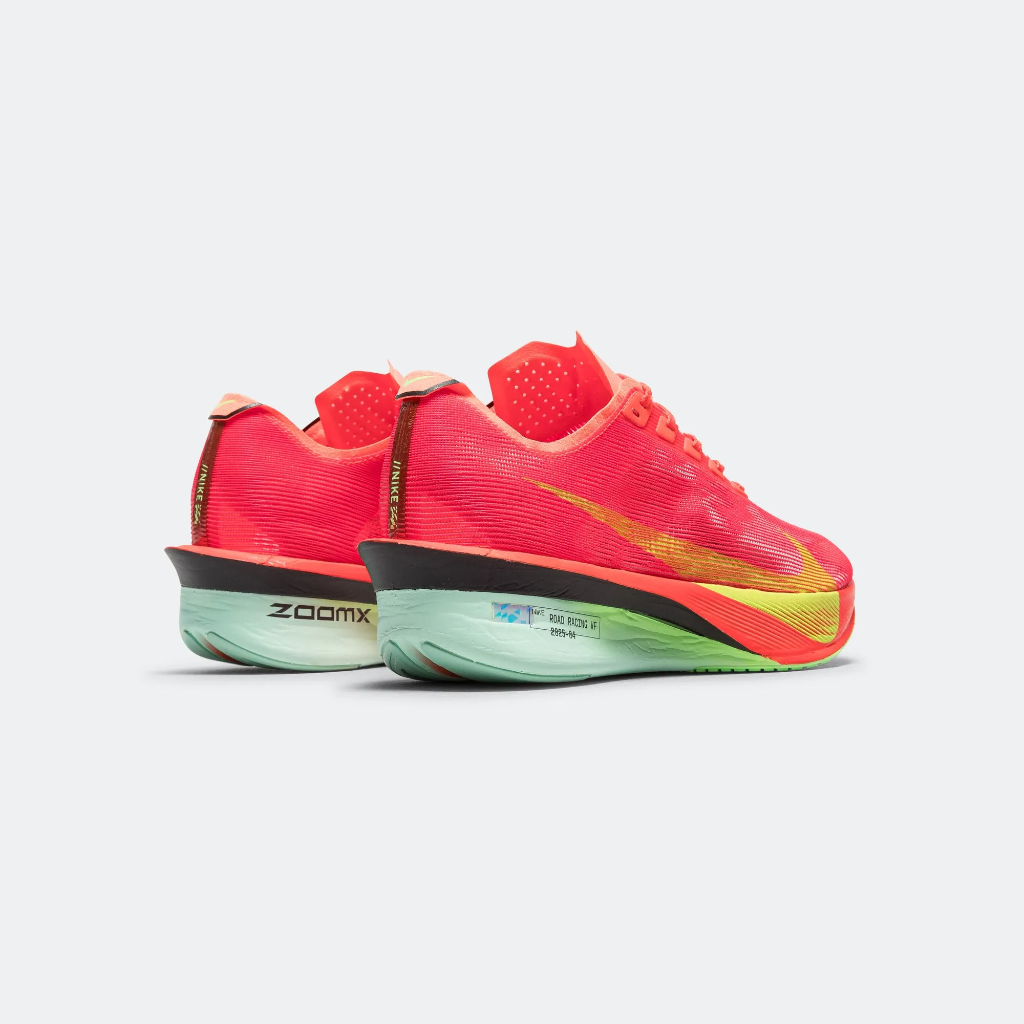 Foot Daily Sleek Frame Mens ZoomX Vaporfly Next% 4 - Bright Crimson/Lime Blast-Mint Foam
