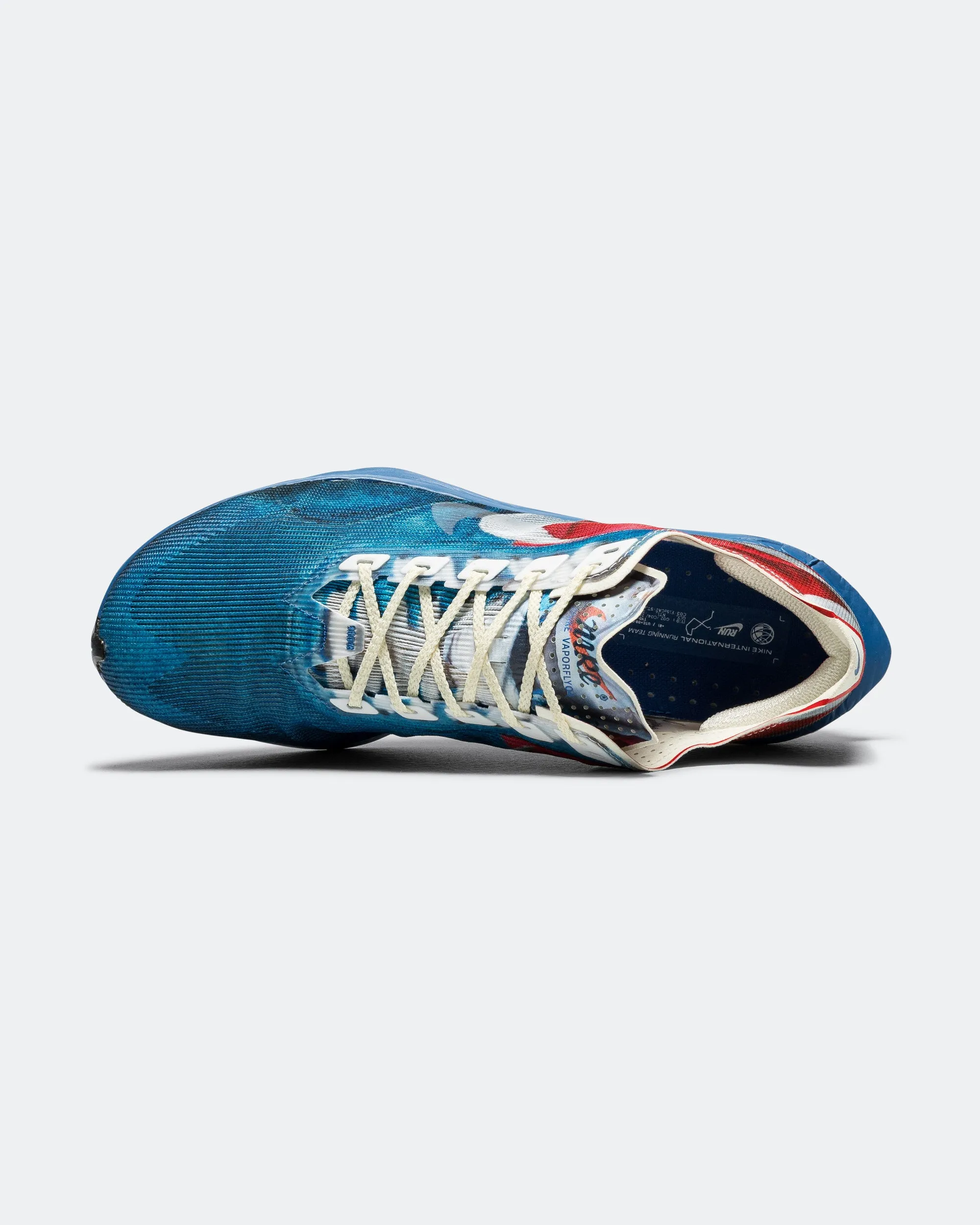 Mens ZoomX Vaporfly Next% 4 PRM - Multi Colour/Clear-Mountain Blue-Fire Red Bold Look Bounce Back