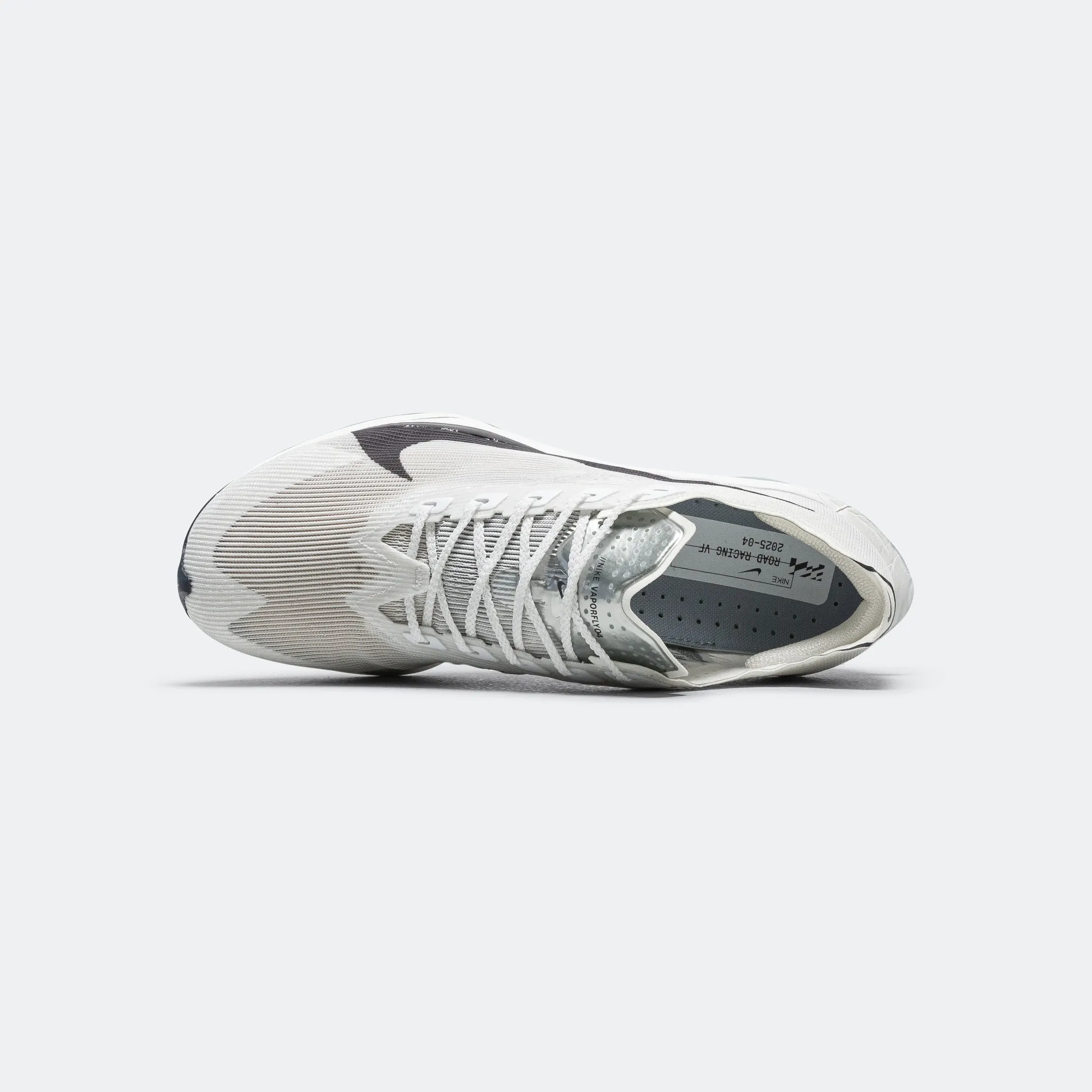 Mens ZoomX Vaporfly Next% 4 - White/Gridiron-Obsidian Mist Minimal Vibe