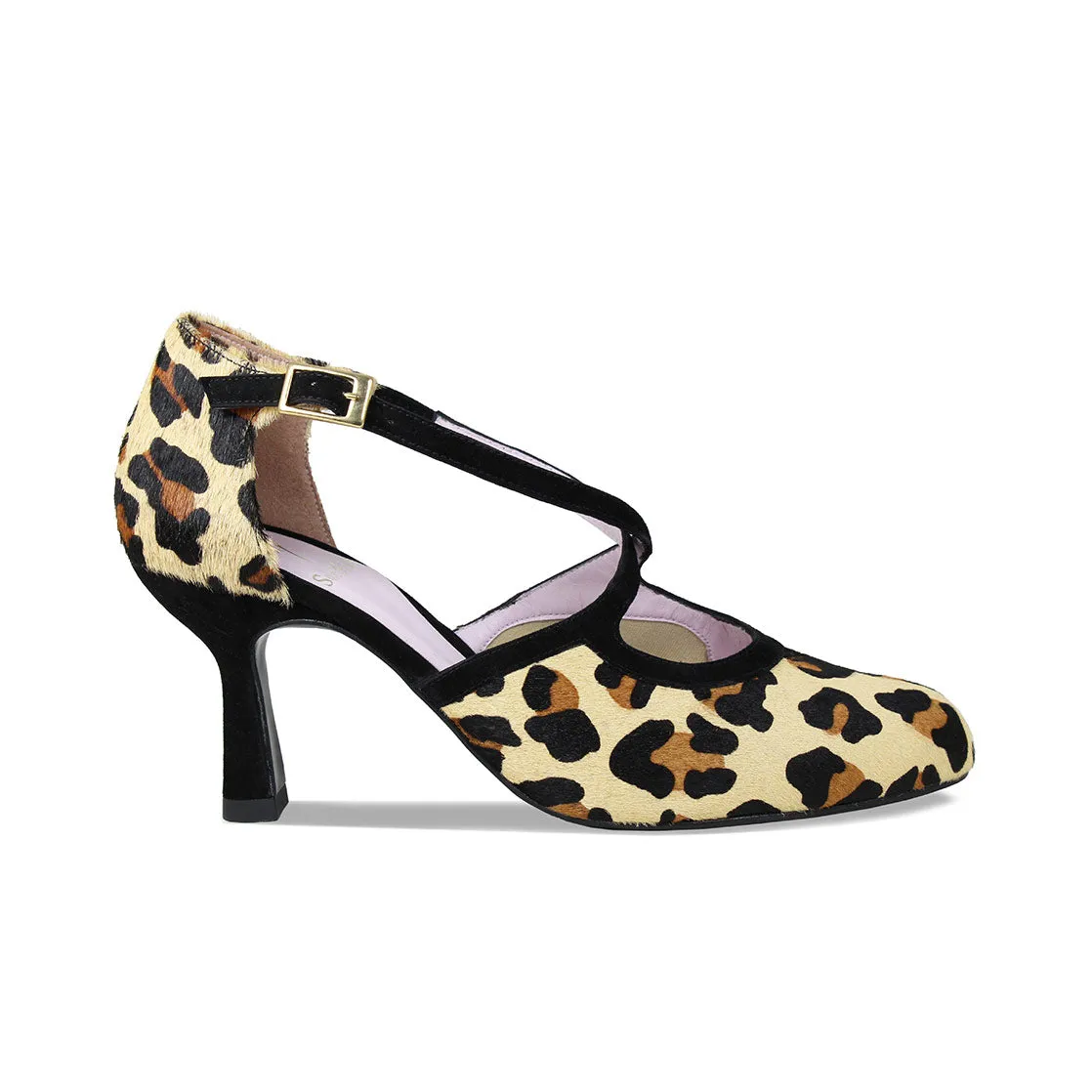 Cush Feel Meredith: Luxe Leopard & Black Suede