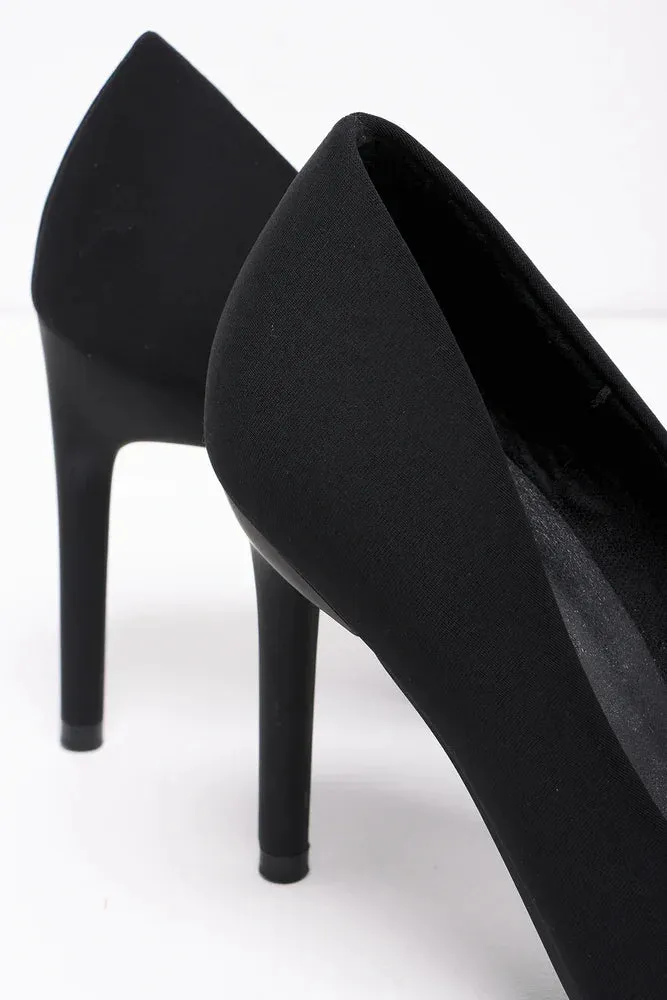 Heel Court Shoe Black Tokyo Edge