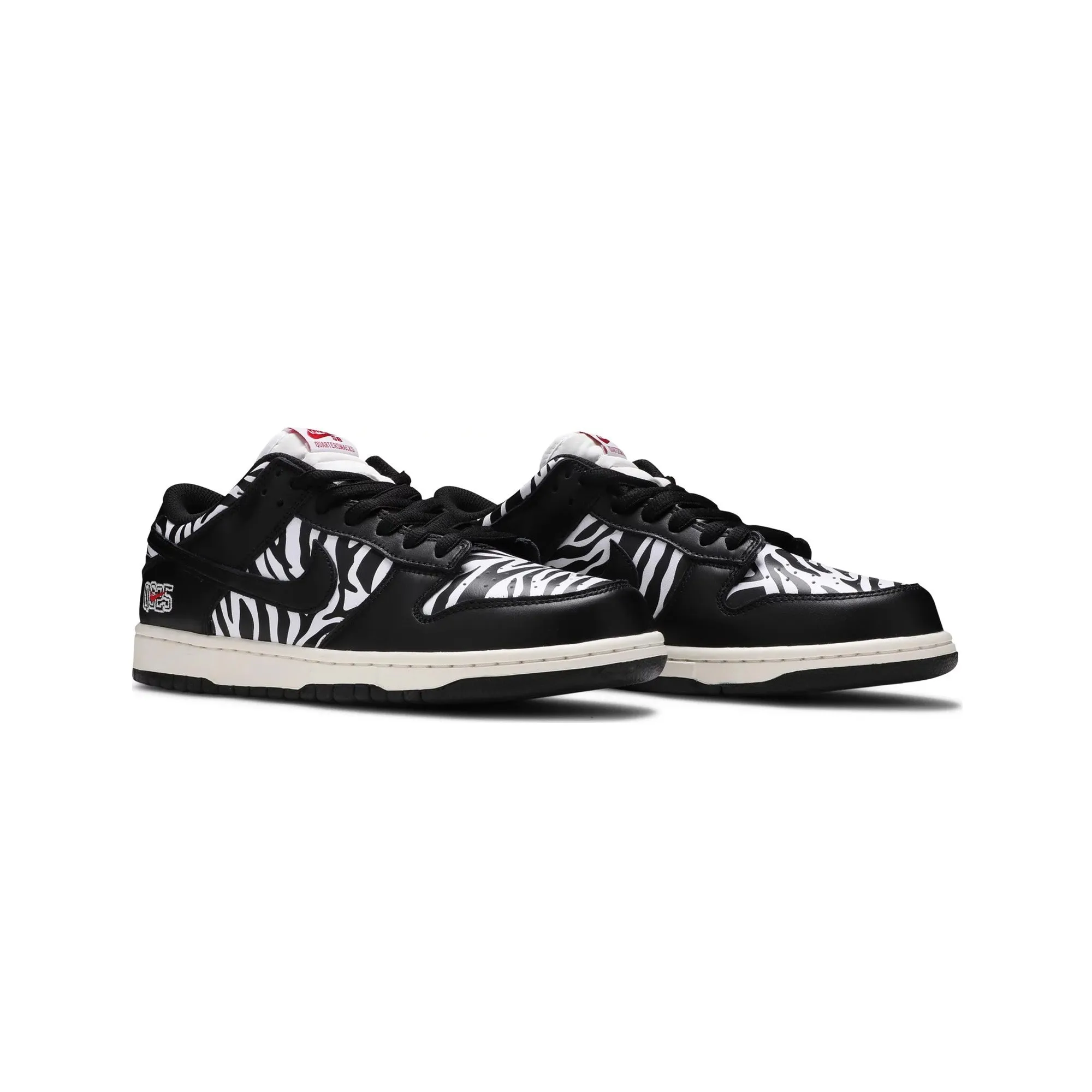 Ultra Cushioned Nike SB Dunk Low OG QS 'Quartersnacks Zebra' (2021)