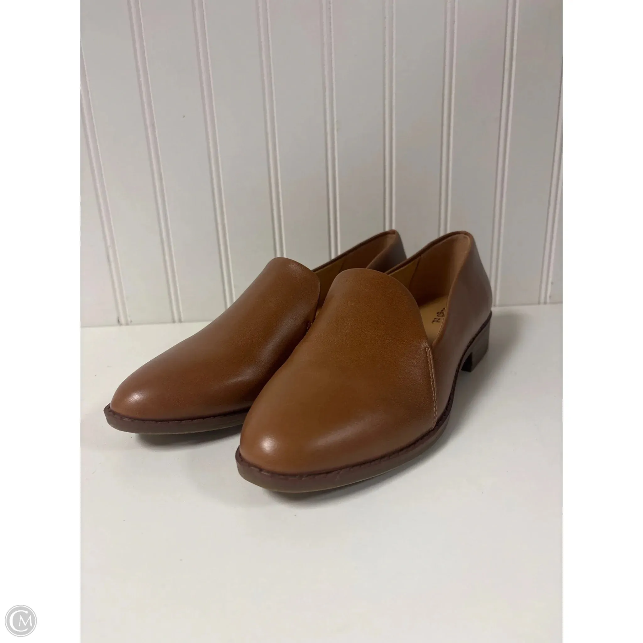 Breathable Perforations Shoes Flats By Indigo Rd In Brown, Size: 8