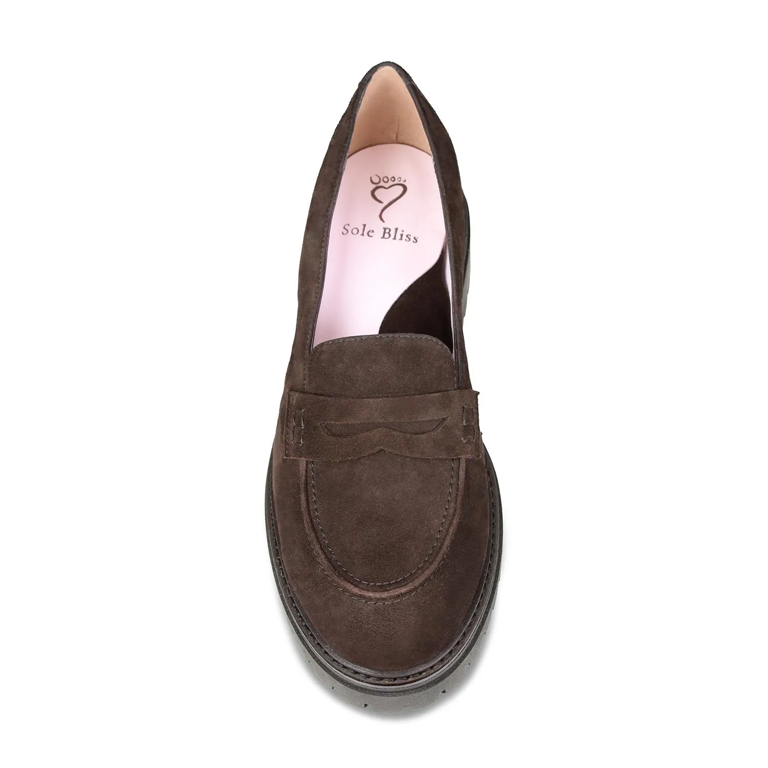 Calm Step Talent: Chocolate Brown Suede