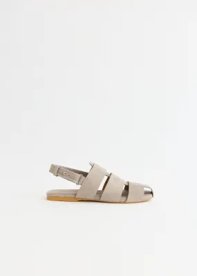 Walk Light Stripe Flat Sandals