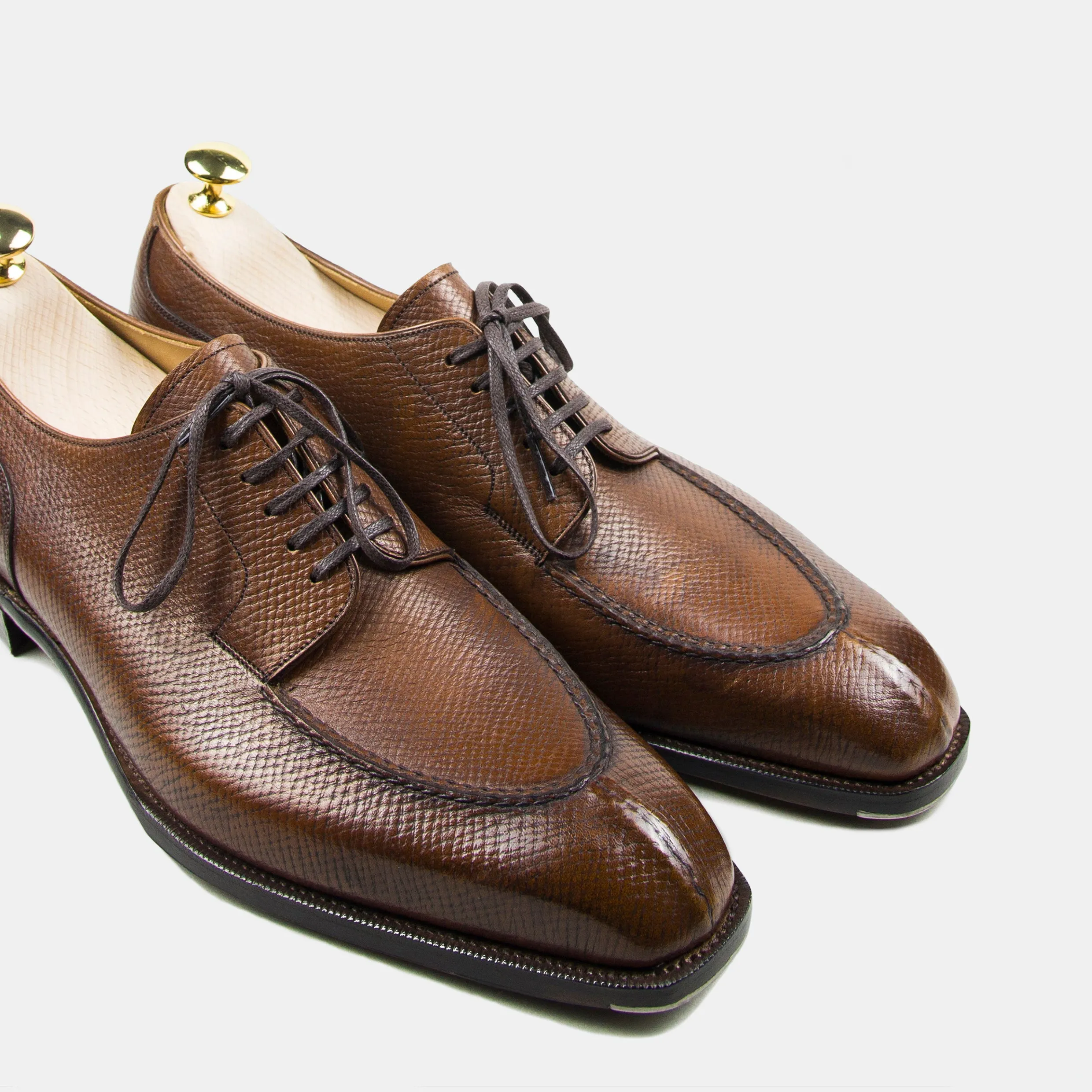 Corno Blu 'Auriga' Split Toe Brown Denim Ease