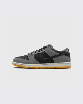 Ventilated Mesh Nike SB Dunk Low Pro Shoe - Smoke Grey/Black