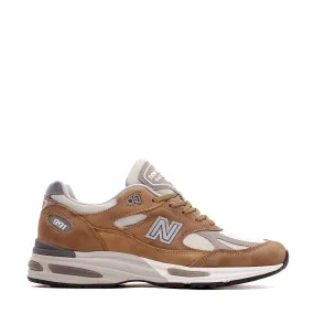 New Balance Unisex 991v2 Coco Mocca Made In UK U991TB2 Responsive Bounce Cushioning Neutral Color