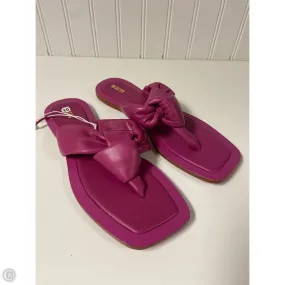 Sandals Flats By Maeve In Purple, Size: 10 Recycled Components
