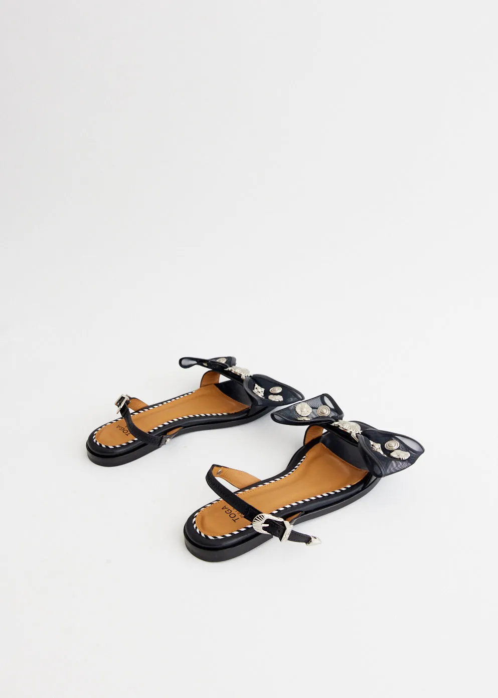 Flat Heel Dusk Run AJ1378 Mesh Sandals