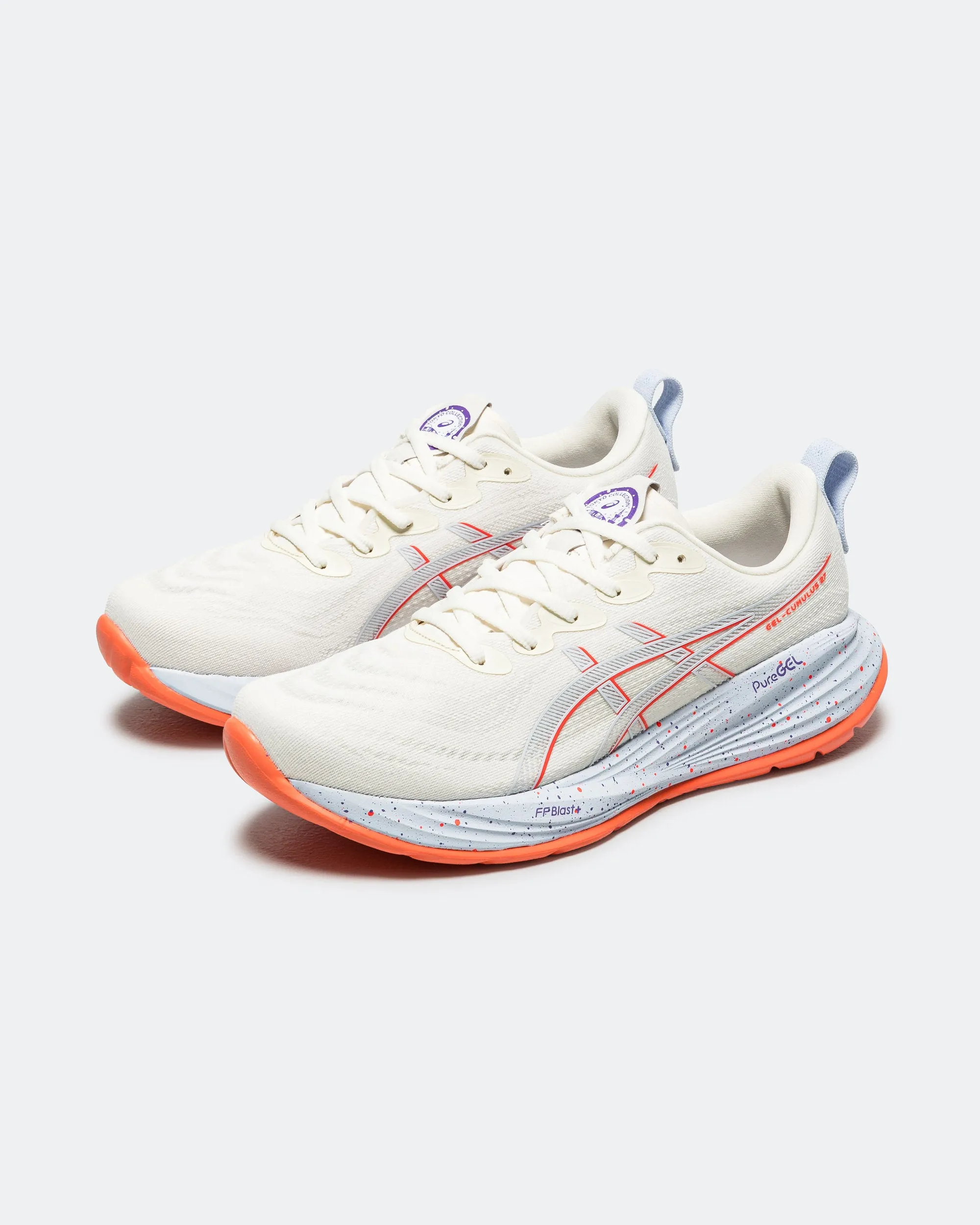 Ultra Hike Soft ground Mens Gel-Cumulus 27 Tokyo - Cream/Edo Purple