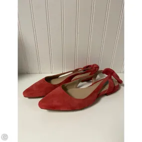 Cruise Wear Slip-On Style Shoes Flats By Draper James In Pink, Size: 8.5