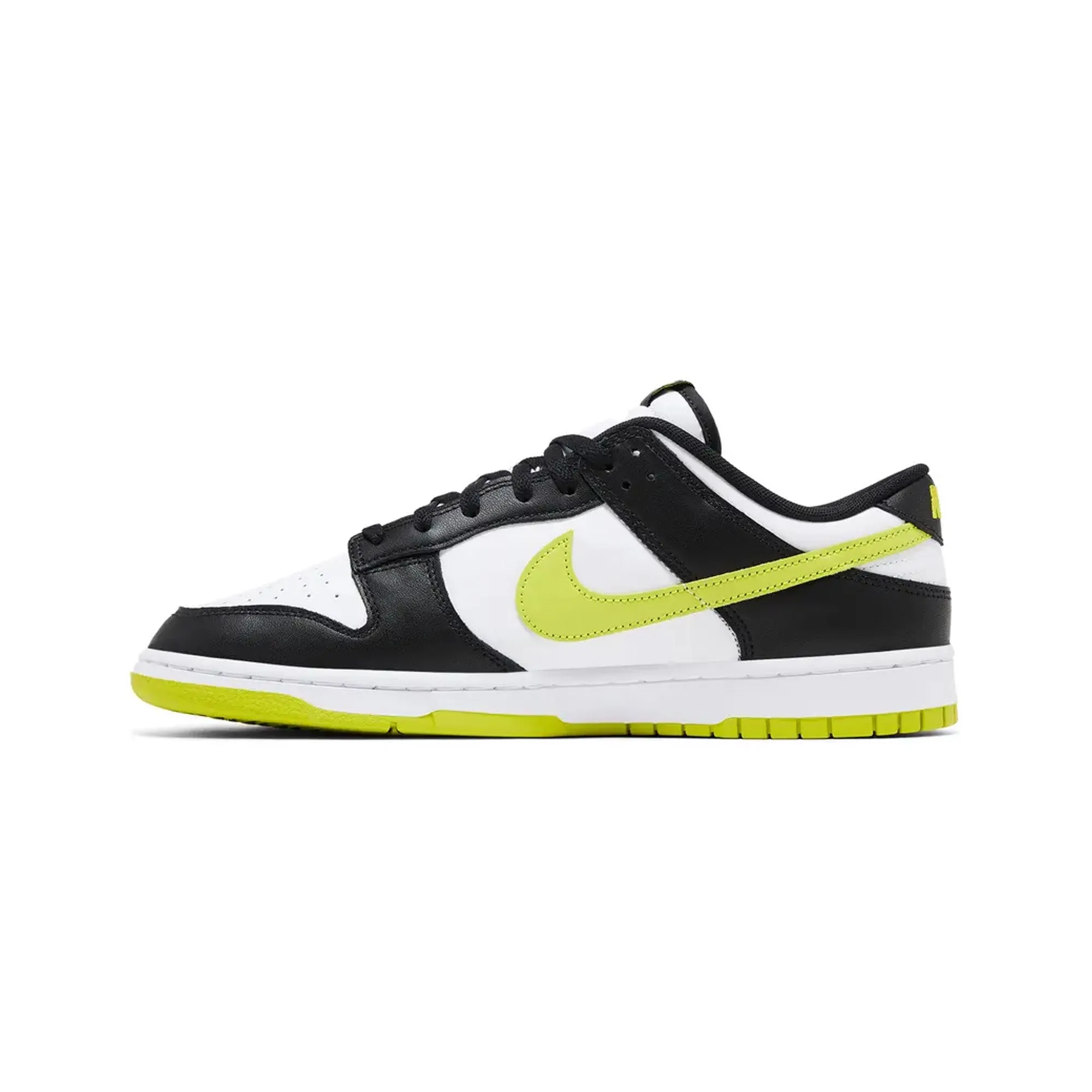 Nike Dunk Low 'Black Bright Cactus' (2024) Neutral pronation Seam Free Interior