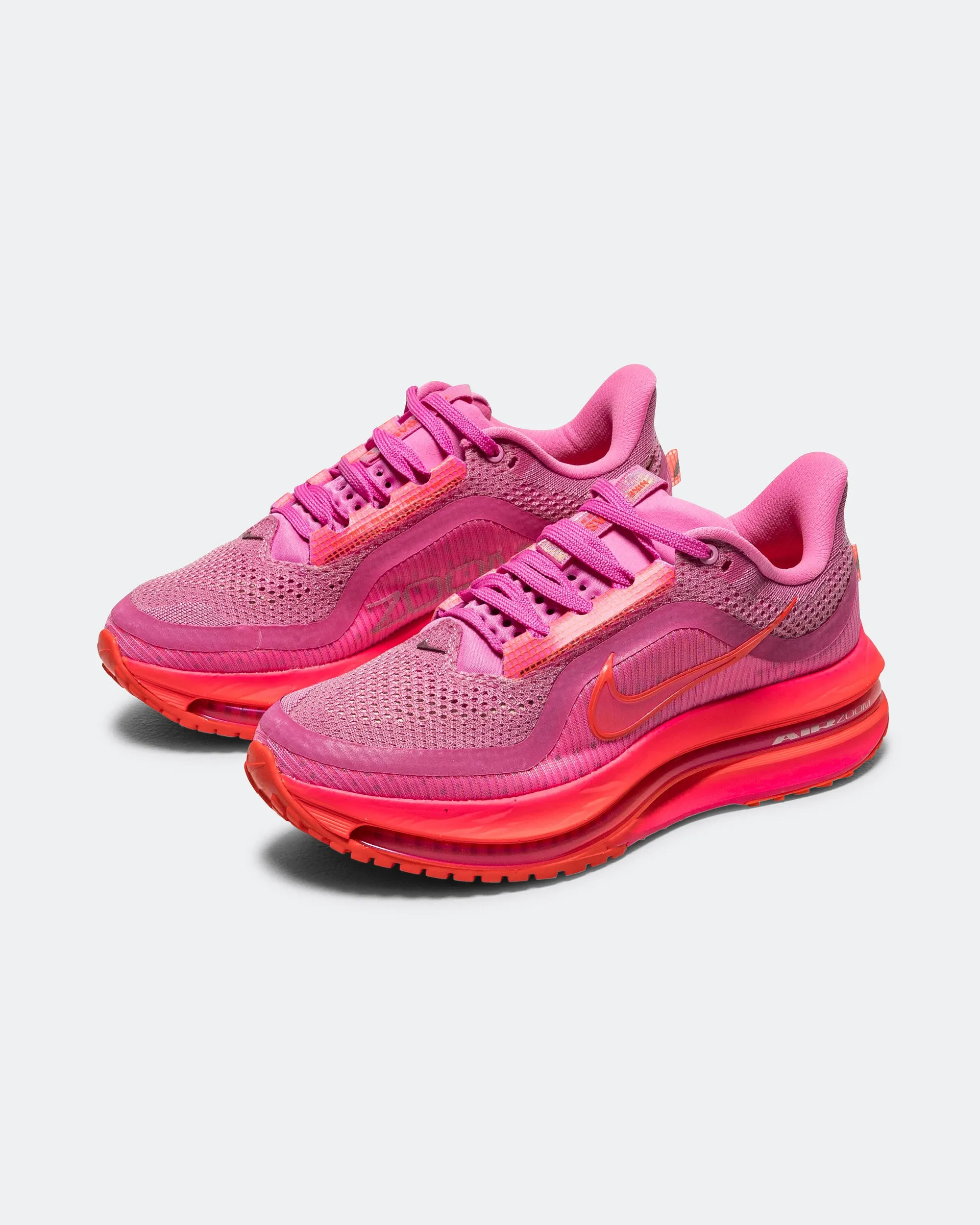 Spring Ready Womens Pegasus Premium - Playful Pink/Hyper Pink-Metallic Silver-Bright Crimson