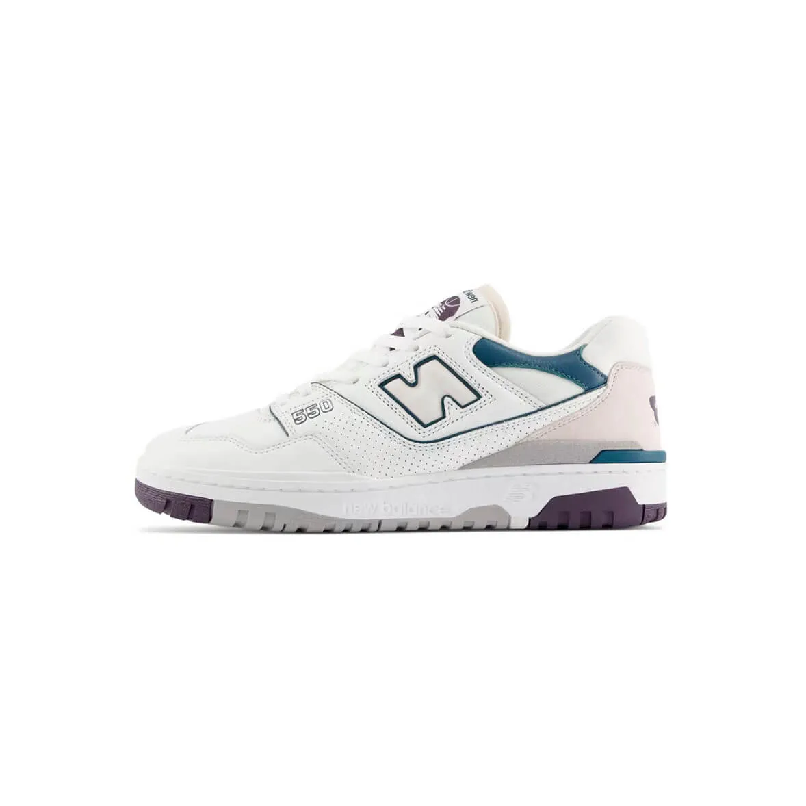 tear - resistant - fabric - strength shoes running for a new experience New Balance 550 White Dark Teal