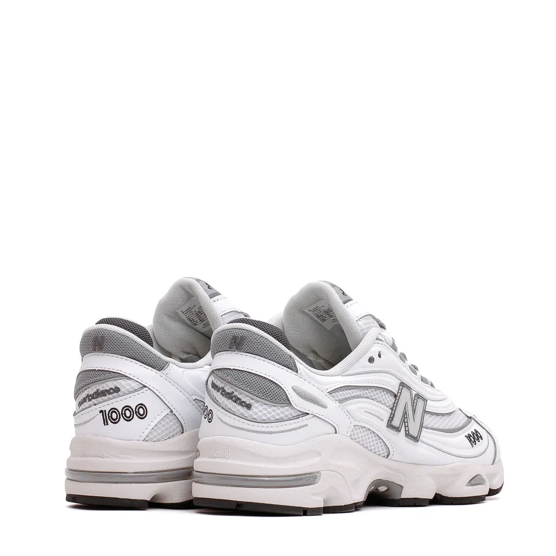 neutral support Torsional Stability Bridge New Balance Men 1000 White M1000D