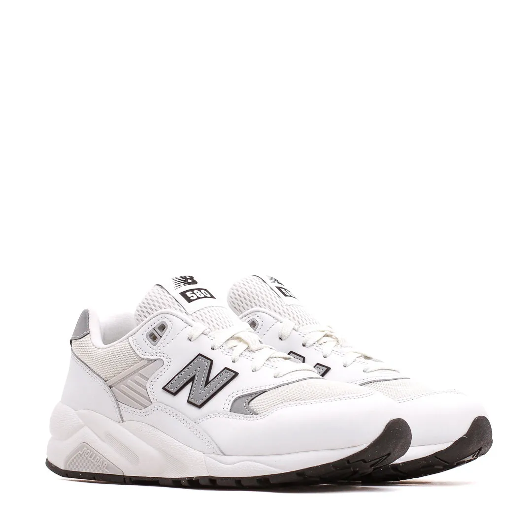 orthotic - friendly - design shoes Asymmetric Collar Padding New Balance Men 580 White MT580EC2