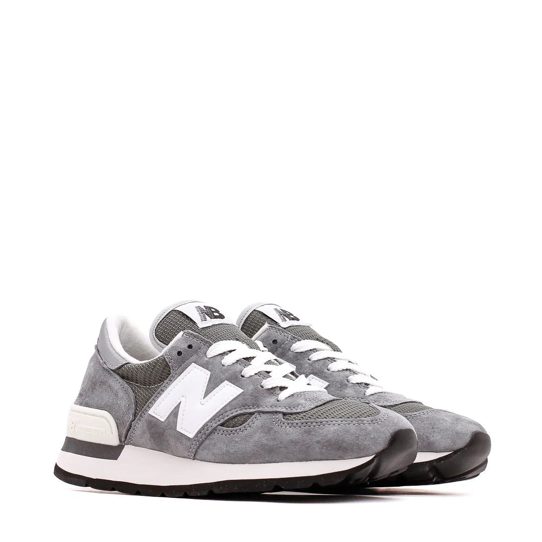 Pressure Redistribution Tech Aerodynamic Groove Design New Balance Men 990v1 Grey Made in USA M990GR1
