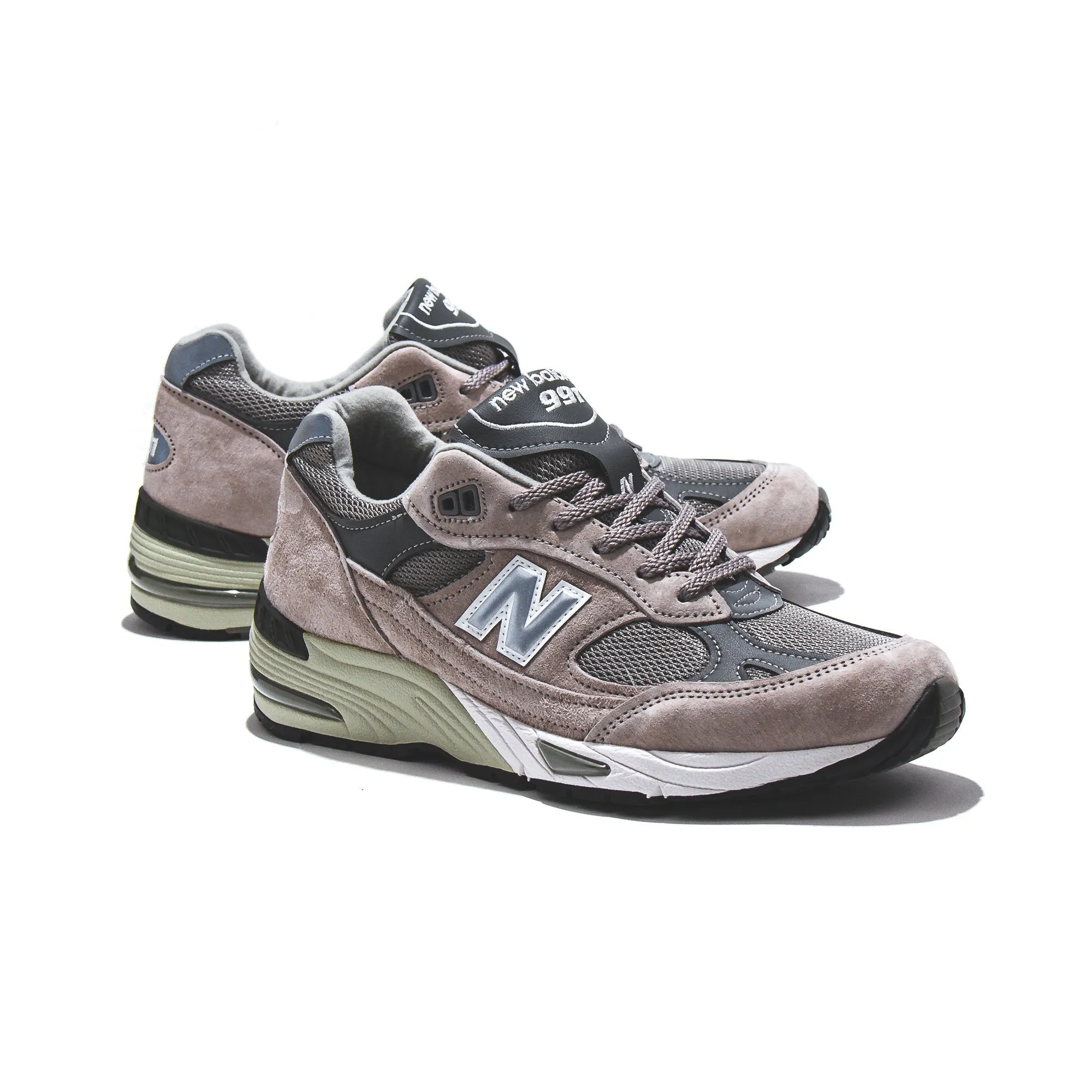 New Balance Men 991 Silver Grey Made In England M991GL Temperature Regulating Liner Structured Stacking