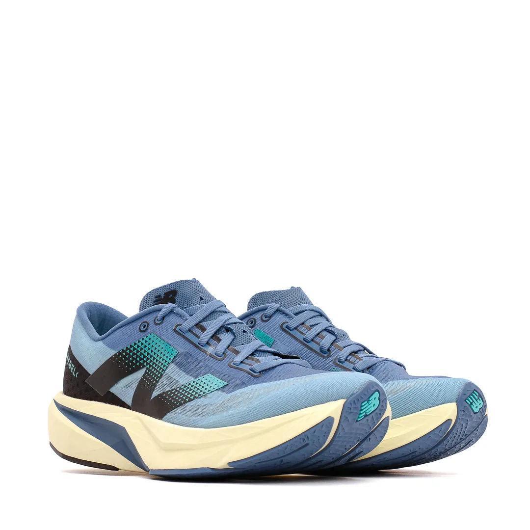 New Balance Men FuelCell Rebel v4 Heron Blue MFCXCH4 competitive running shoe function running shoes for fitness - oriented men