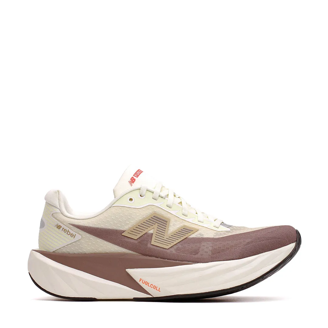 New Balance Men FuelCell Rebel v5 Angora Earth Shadow MFCXLY5 Indoor Workout dry - climate shoes
