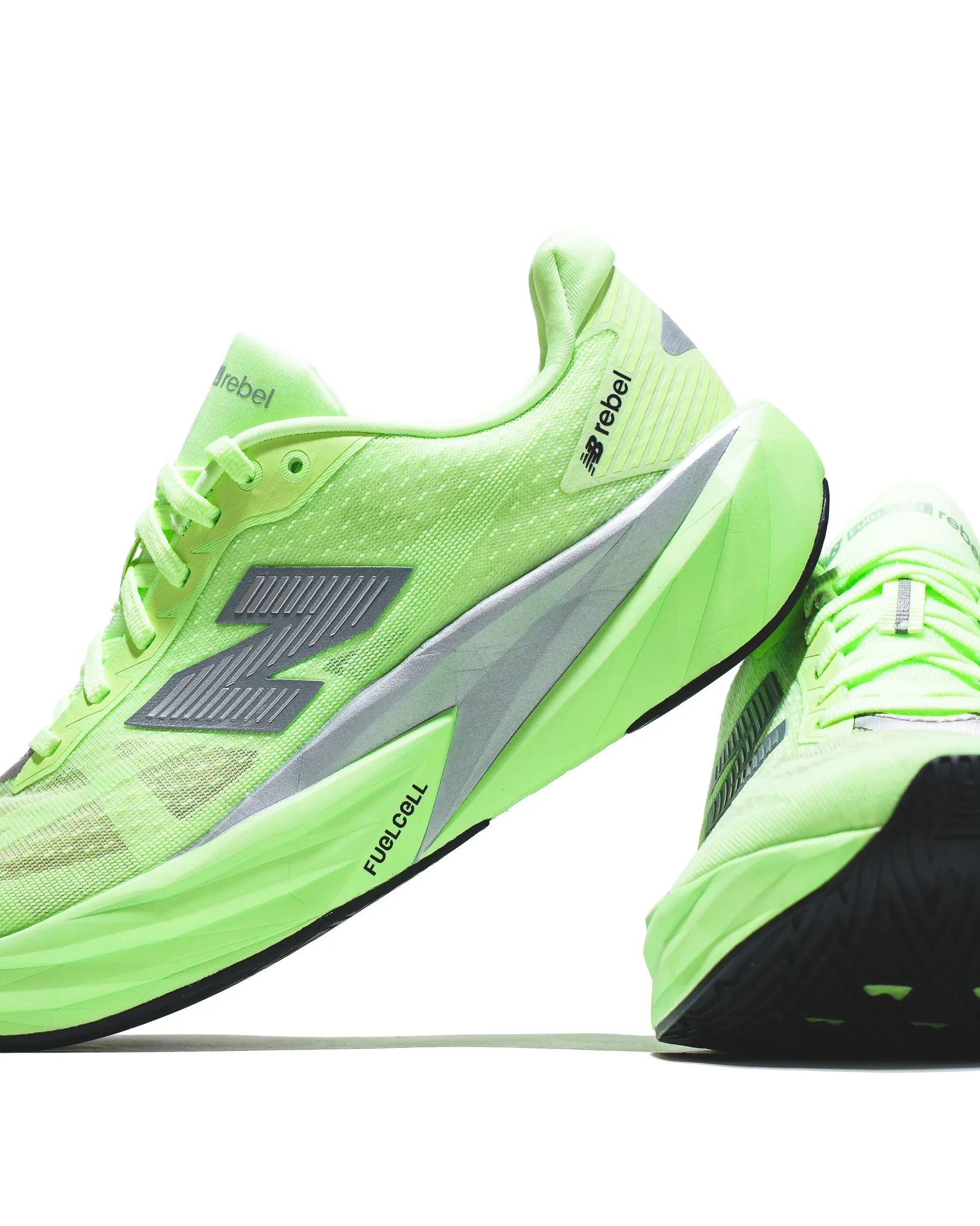 urban running shoe utilization versatile running shoes New Balance Men FuelCell Rebel v5 Mint Flash MFCXLZ5