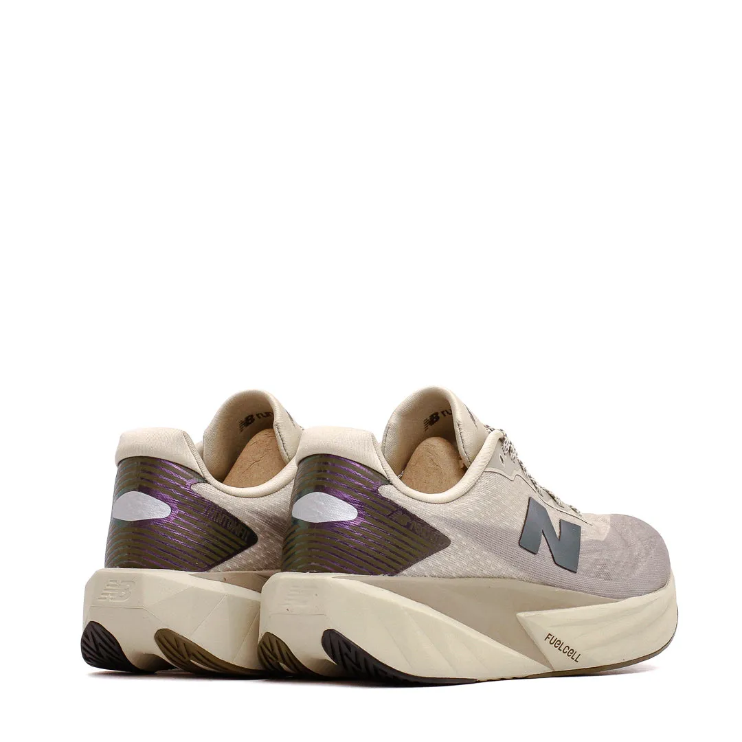 Full Length Cushion Layer Thermoplastic Components New Balance Men FuelCell Rebel v5 Shipyard Arid Stone MFCXPA5