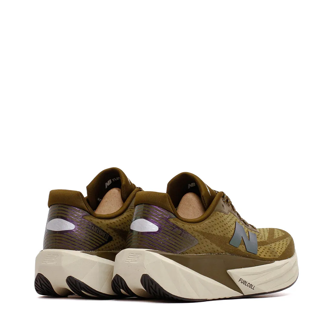 Foot Structure LightweightConstruction New Balance Men FuelCell Rebel v5 Woodland Shipyard MFCXPB5