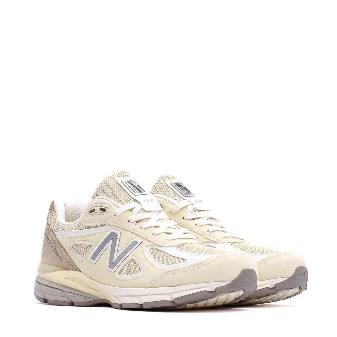 New Balance Unisex 990v4 Limestone Made In USA U990TE4 Cool Down safety equipment