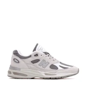New Balance Unisex 991v2 Nimbus Cloud Made In UK U991LG2 carbon - fiber - feature shoes shock - absorbing - technology
