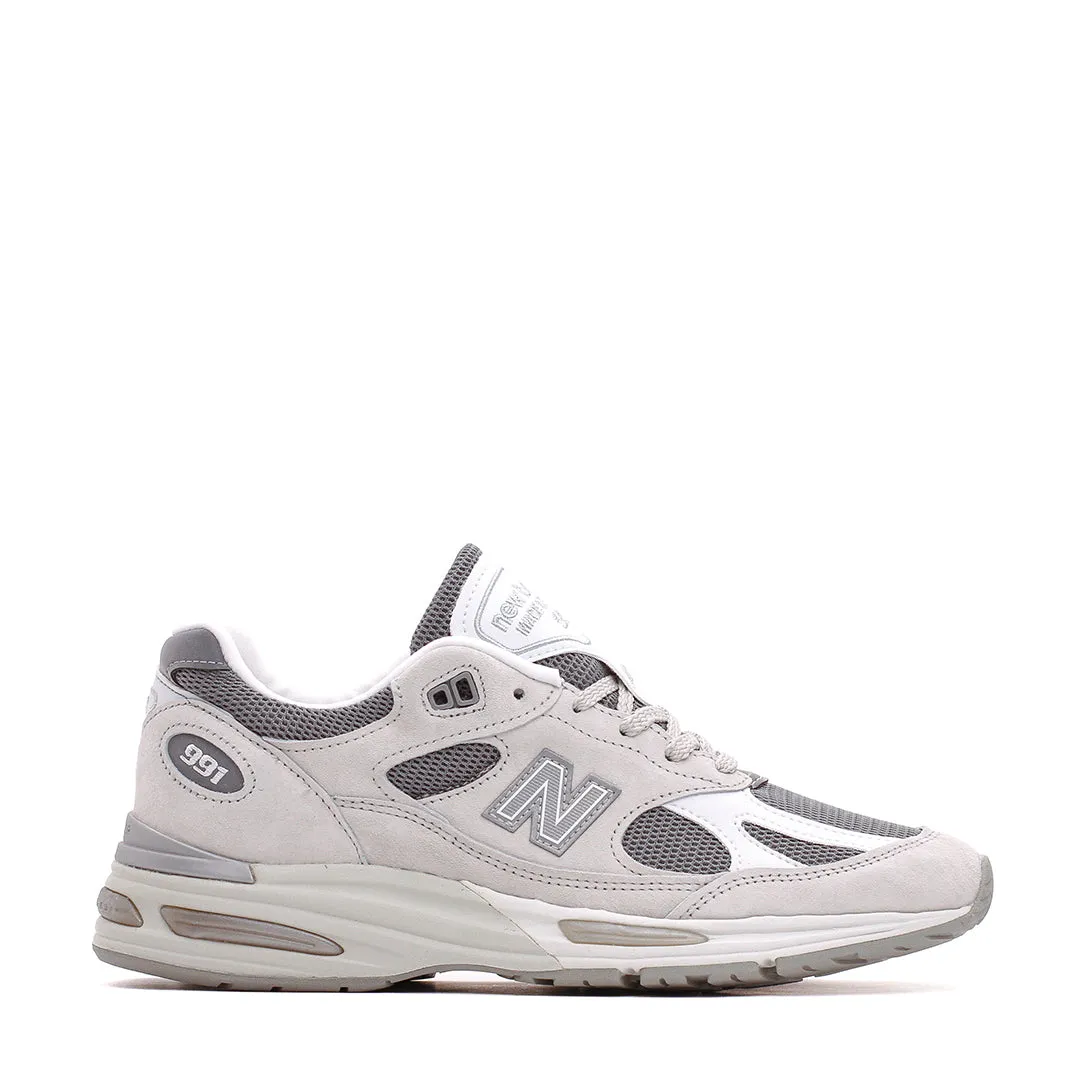 New Balance Unisex 991v2 Nimbus Cloud Made In UK U991LG2 carbon - fiber - feature shoes shock - absorbing - technology