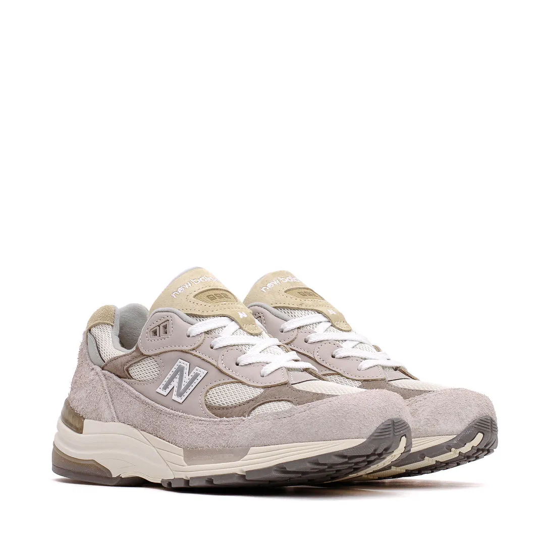New Balance Unisex 992 Mushroom U992MM custom fit shoes elastic band shoes