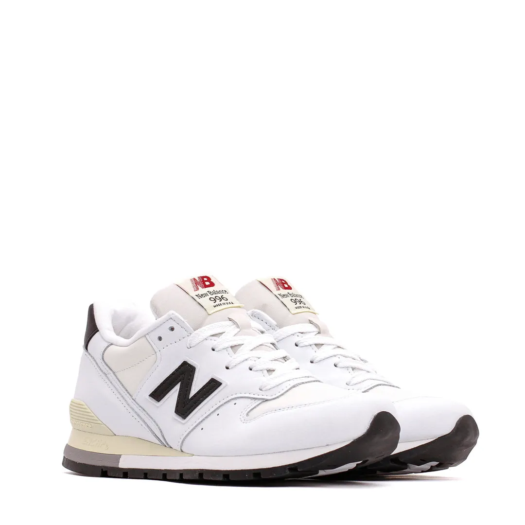 Ergonomic Fit New Balance Unisex 996 White Made In USA U996TC